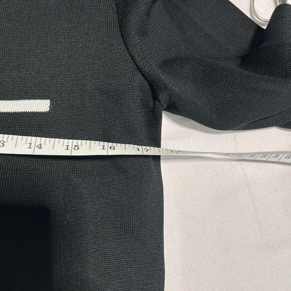 Ming Wang Dress Womens Small Black White Sweater Sheath 3/4 Sleeve Embellished - Picture 8 of 9